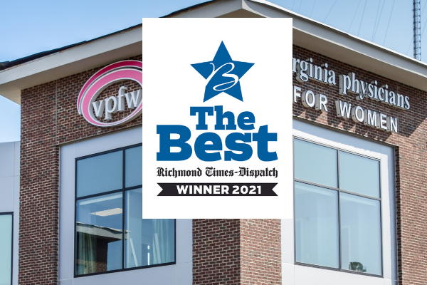 VPFW Voted Best OB/GYN In Greater Richmond | Virginia Physicians for Women