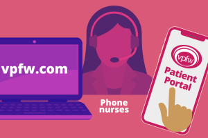 All the Ways to Contact VPFW patient portal phone nurse